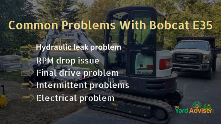 Common Problems With Bobcat E35 Mini-Excavator - [Rebuild Cost]